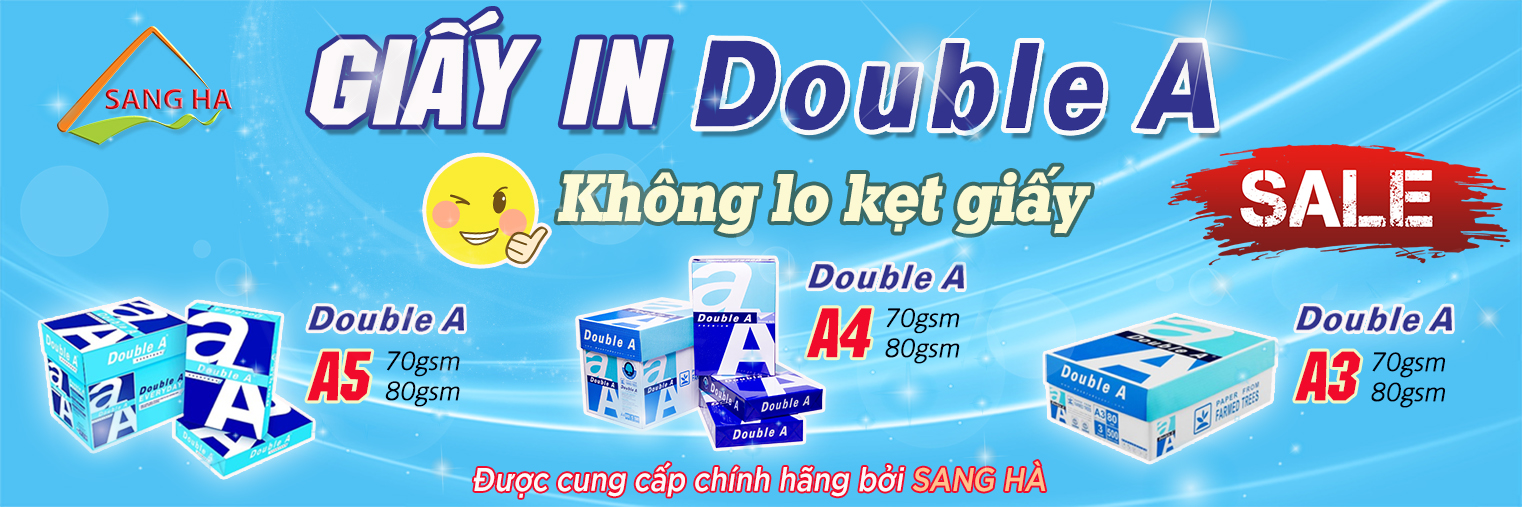 giấy in double a