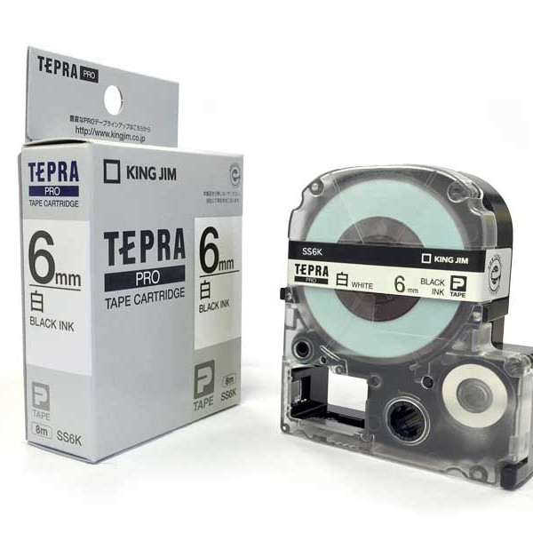 Băng mực máy in tepra SC6Y kingjim 6mm