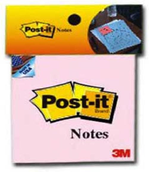 Giấy Note 3M Post-it® Hồng 76mm X 76mm 654 (3x3)