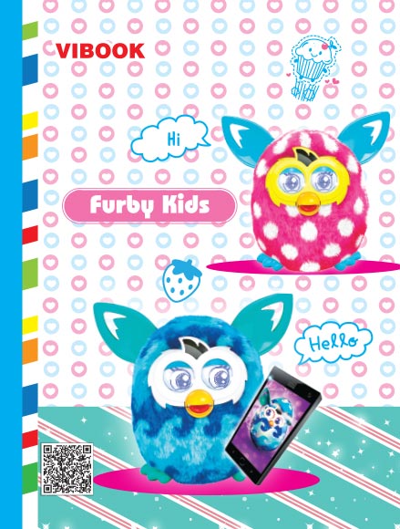 Tập ViBook 48 trang Furby Kids in caro