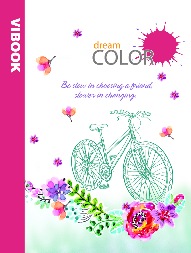 Tập ViBook Happy 96 trang Dream color in oly