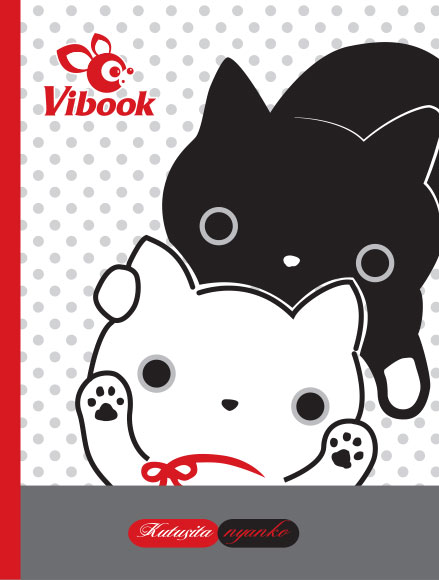 Tập ViBook Happy Mèo Kutusita in caro