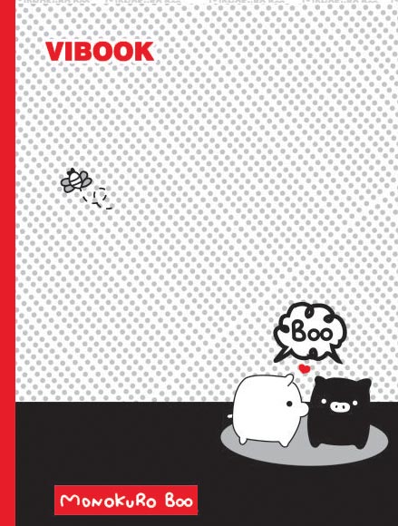 Tập ViBook Happy 96 trang Mono Kuro Boo in oly